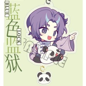 New Blue Lock Isagi Yoichi Bachira Meguru Chigiri Hyoma Nagi Seishiro Mikage Reo Rin Itoshi Itoshi Sae Kawaii Anime Character Acrylic Keychain Figures Pendant Keyring Ornament gift