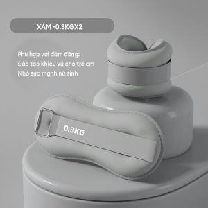 Túi đựng chân tạ tạ được làm bằng bột sắt mịn tập thể dục tại nhà và tập yoga 0.6KG 1KG 2KG