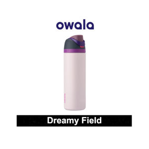 (100% Official Genuine)Owala FreeSip 2 in 1 Insulated Stainless Steel Water Bottle 24Oz Portable With built-in straw Locking Push-Button Lid