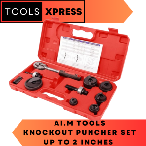 AIM Tools knock out puncher set up to 2 inches