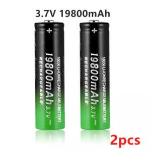 GTF 18650 Baterai Li-Ion Baterai isi ulang 19800mah 3.7V untuk senter senter LED 1