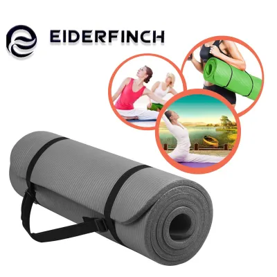 ROMAX- 10MM Extra Thick Yoga Mat Exercise With Carrying Strap