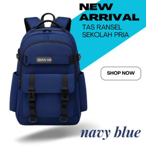 ( BAYAR DI TEMPAT ) Tas ransel sekolah pria laki laki sd smp sma berkualitas model ransel backpack gendong trend 2023