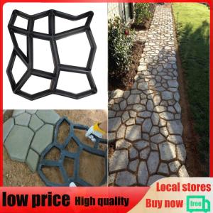 【New Arrival】 Concrete Molds DIY Paving Cement Brick Stone Garden Floor Tile Roads Path Maker for Home Garden Accessories