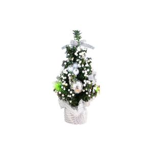 YOUSHI TOP christmas tree christmas decorations 2026 Decorative Mini Christmas Tree with Base Christmas Tree PVC Tabletop Christmas Tree Christmas Trees Model 20cm Artificial Mini Christmas Trees Kitchen Dining Table
