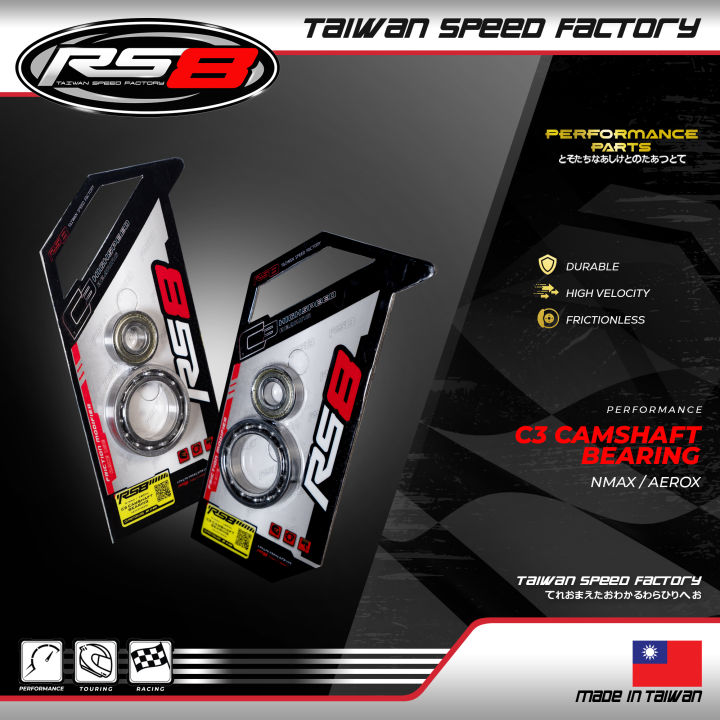 RS8 C3 CAMSHAFT BEARING (NMAX/AEROX) Lazada PH