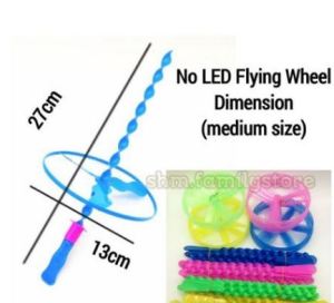 Mainan Lampu Led / Classic Nostalgia LED Toy Flying / Dragonfly Flying Stick Helicopter Bamboo Kipas Terbang Flying
