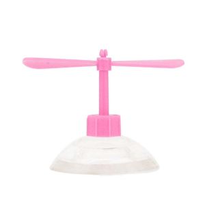 CNIEV5 Fun Bike With Sucker Motorcycle Helmet Fan Childrens Helmet Decoration Bamboo Dragonfly Helmet Decoration Accessories