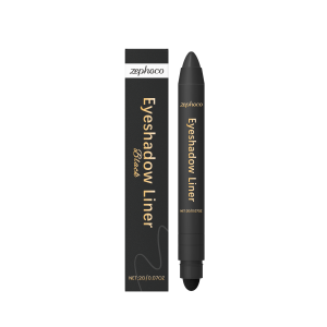 Zephoco black 2-in-1 eyeliner smooth and silky multi-occasion eye makeup natural color rendering easy to use for beginners