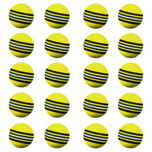 Scott Edward Air Golf Practice Balls Multicolor and Lightweight Sponge Ball 20 Pieces Golf Training Indoor and Outdoor for Backyard Hitting Mat Soft for Children Pets