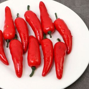 UNQIN ฟักทอง มินิ อุปกรณ์เทศกาล อุปกรณ์ถ่ายภาพ ของตกแต่งบ้าน งานฝีมือแบบจำลอง ผักจำลอง อาหารเทียม ผลไม้ประดิษฐ์ ผลไม้ปลอม