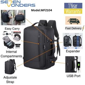 (SG SHOP)MF-2104 SE7EN VONDERS Multi Funtional Backpack