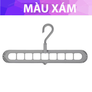 Móc Treo Đa NăngMóc Treo Quần Áo 9 Lổ Móc Kẹp Phơi Đồ