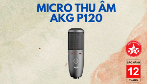 Micro thu âm AKG P120 dùng thu âm giọng hát nhạc cụ sách nói lồng tiếng
