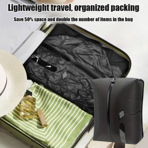 Moistureproof Waterproof Compression Bag Clothing Storage Vacuum Nopump Luggage Travel Backpack