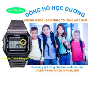Đồng Hồ Nam/Nữ Casio F-94W8 .c. Made In Thailand Chống Nước Siêu Bền Pin Lâu