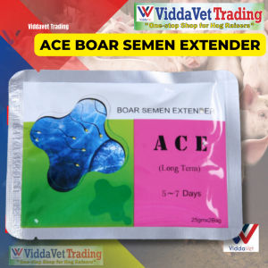 Viddavet Ace boar semen extender 5-7 days medium term Boar semen collector m3 semen extender for pig semen boar extender