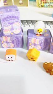 CuddleCove 12pcs Random Squeeze Toy Blind Box Stress Relief Soft Silicone Squishy Toy Kids Adults Surprise Gift