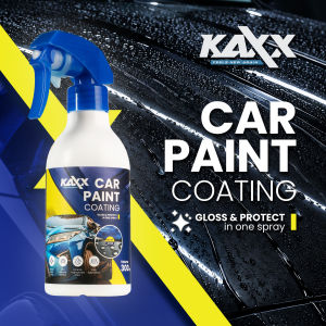 KAXX Car Paint Coating 300ml | Gloss & Protect Spray | Hydrophobic Shine Smooth Finish Easy Apply