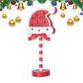 Stop Sign Decoration LED Santa Stop Here Tree Topper Desk Lamp LED Santa Stop Here Tree Topper Window Decorative Lights For Walkway here. 