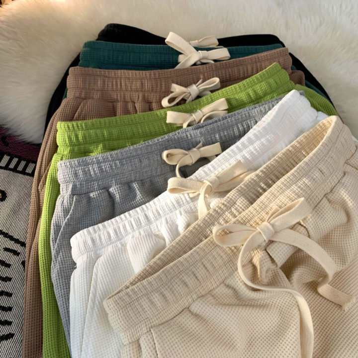 Waffle Shorts Men's Fashion Casual Walker Short With 2 Pocket