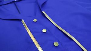 Retro European-style gold-trimmed tailcoat medieval mens long coat Halloween costume for masquerade and role-playing