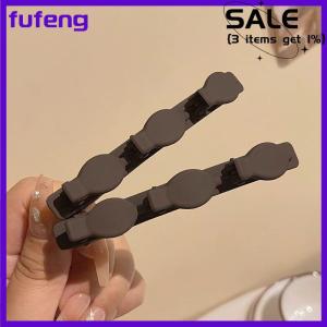 fufeng Trán đàn bện tóc Clip phụ kiện mới rắn màu bện tóc clip nhỏ thơm tóc Clip cắt nhỏ tóc bangs Clip