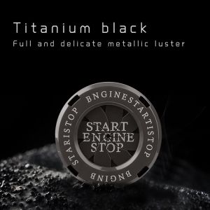 Toyota GR Sport Car Ignition Switch Ring Engine Start Stop Button Cover for Vios Rush Wigo Innova Hilux Fortuner Raize Avanza Corolla Cross Agya Camry RAV4 Priu Accessories