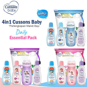 Paket Cussons Baby Mini Bag 4in1 Perlengkapan Mandi Bayi