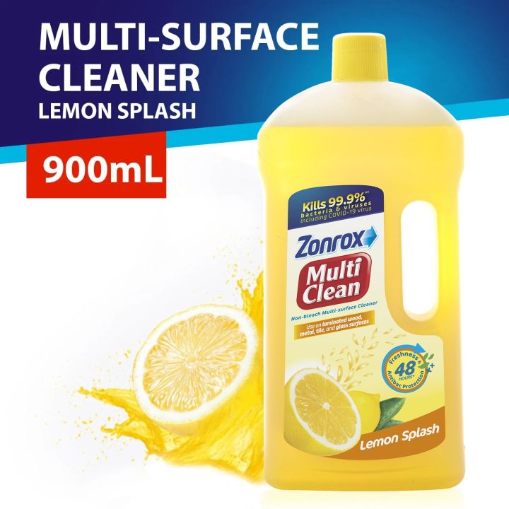 Zonrox Multi Clean Lemon Splash (900 mL)