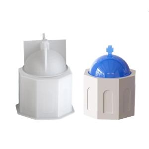Blue Dome Santorini lấy cảm hứng từ Silicone Jar khuôn crafting Kit Tương thích với nhựa hoàn hảo Handmade Trang trí món quà