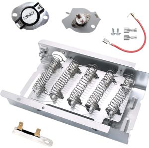 Hộp đốt nhiệt nóng (hộp điện trở) dùng cho máy sấy Whirlpool (Kèm bộ rơle chuyên dụng)