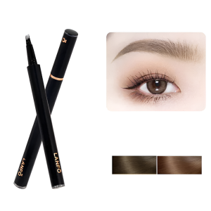 【LANFO】Liquid Trident Water Eyebrow Pencil Waterproof And Sweat-Proof Long-Lasting Decolorization Wild Beginner Natural Ladies三叉水眉笔