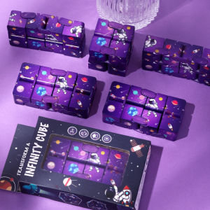 Khối lập phương vô cực đồ chơi rubik thiết kế sáng tạo độc đáo rubik biến hình giảm xtress cho cả trẻ em và người lớn đồ chơi giảm căng thẳng và xả stret