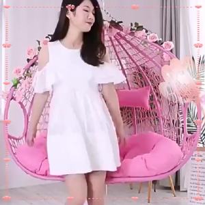 Hanging Chair Hanging Basket Rattan Chair Home Indoor Rocking Chair Lazy Rocking Chair Hammock Balcony Birds Nest Internet Celebrity Hanging Basket Chair
