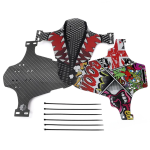 Front and Rear Bike Mud Guard 2Pcs Bicycles Mudguard Set for 26" 27.5" 29" Mountain Bike Rear & Front Mudguard