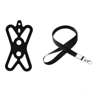 Adjustable Silicone Rope Phone Straps Secure Not Drop Mobile Phone Lanyard Easy to Carry for Everyday Phone Security