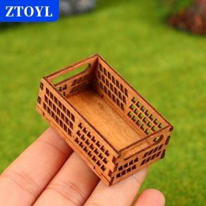 [COD]🔥🔥🔥ZTOYL 1Set 1:12 Dollhouse Miniature Bread Rack Cake Shelf Storage Box Basket W Baking Clip Scene Decor Doll House Accessories