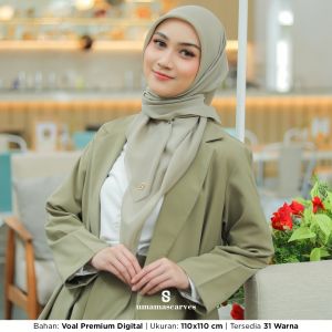 Grosir Online Tanahabang - Paris Cotton Polos Scarves BOX PARIS POLOS UMAMA BOX By Umama Scarf