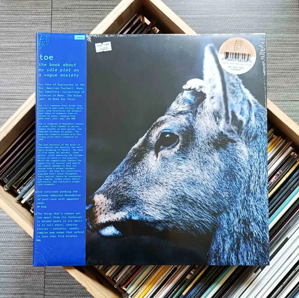 toe – The Book About My Idle Plot On A Vague Anxiety (Tan and