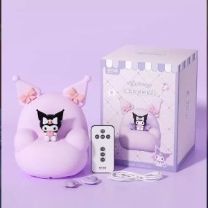 Lampu Malam Silikon Sanrio Cinnamoroll Lampu Tepuk Lampu Tidur Silicone Sanrio Kuromi Night Light
