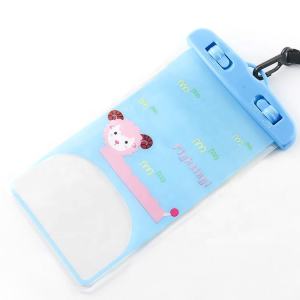 Sarung HP Anti Air Karakter Lucu Case HP Waterproof Free Tali Gantung AH068 - KMS