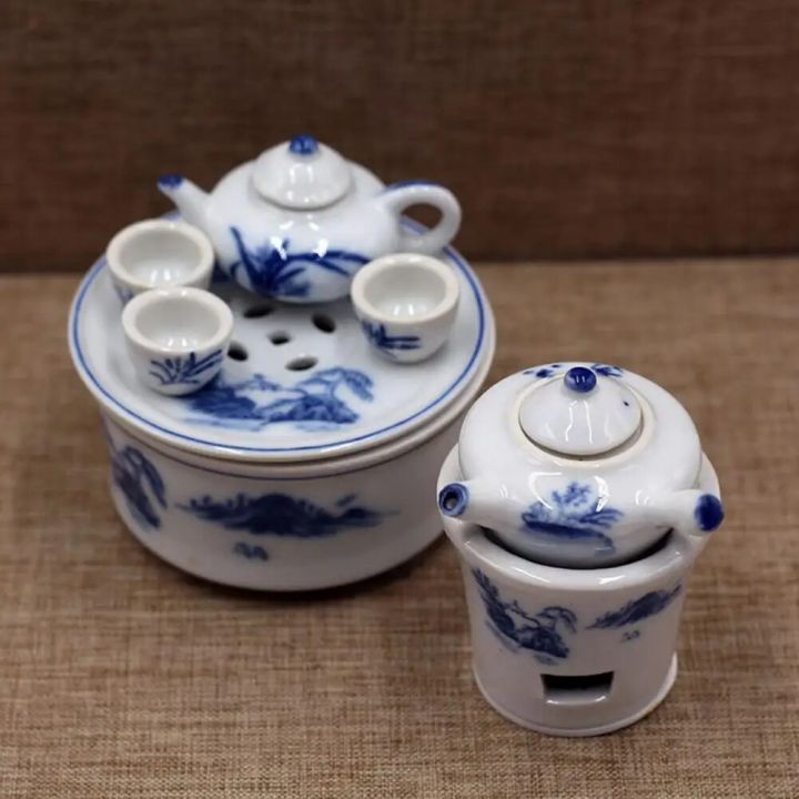 mian Tea set inventory with Chinese patterns, compact tea sets, ceramic