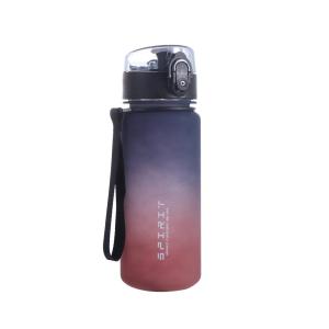 PC 1 Liter Sports Water Bottle Large Capacity Gradient Color Leak Proof Colorful Plastic Cup 500/800/1000ml Portable H260729