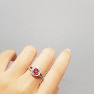 Deux - Cincin Kristal Warna Aneka Model