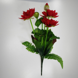 TYBT05 Bunga Teratai Per Tangkai Tanaman Artificial Hias Dekorasi Ruang Tamu