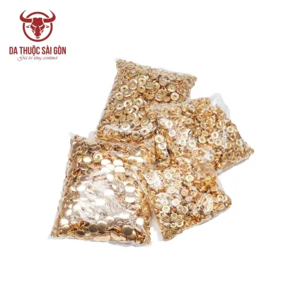 Set 50 bộ cúc bấm kim loại 4 chi tiết - Da Thuộc Sài Gòn