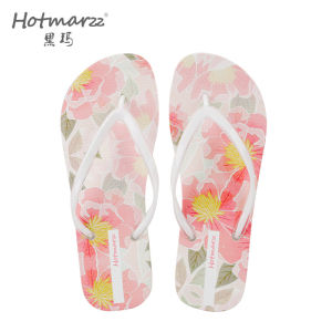 hotmarzz Hotmarzz Womens floral slippers casual and non-slip PVC Flip-flops for indoor home and bathroom use