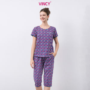 [Mua 3 giảm 20% mua 2 giảm 15%] Bộ Đồ Kate Lửng Nữ Vincy BKL056W81