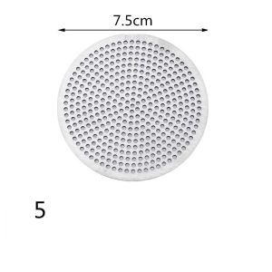 T6DA Home and Kitchen 304 stainless Shower Drain Cover Bathroom Accessories Bathroom Tool Drains Cover Sink Strainer Hair Filter Floor drain pad